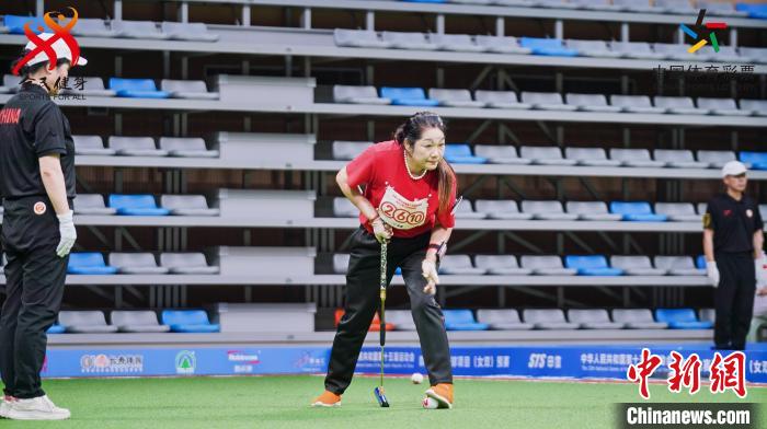 黑龙江女双组合勇夺门球预赛头名晋级决赛
